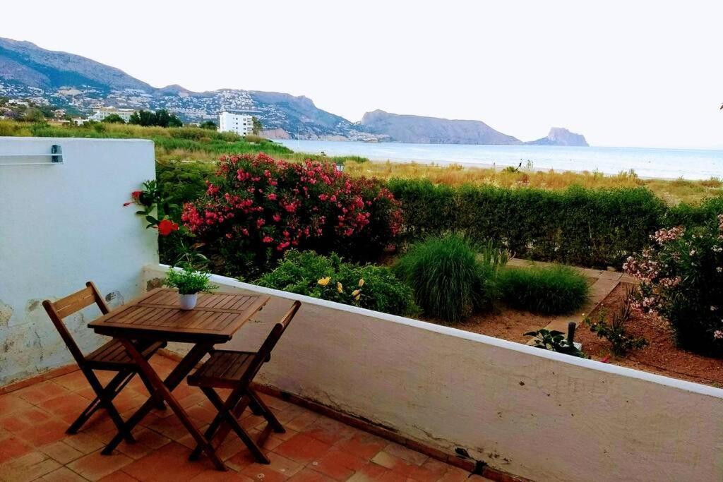 Beachfront Apt! Ac - Pool - Parking Apartment Altea Ngoại thất bức ảnh