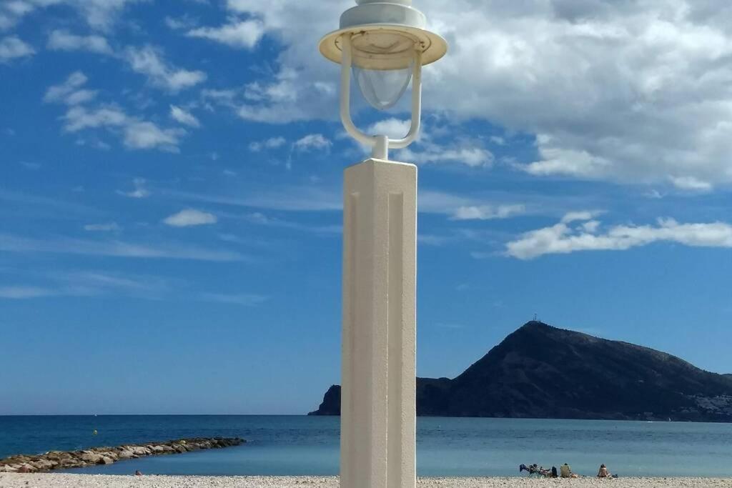 Beachfront Apt! Ac - Pool - Parking Apartment Altea Ngoại thất bức ảnh