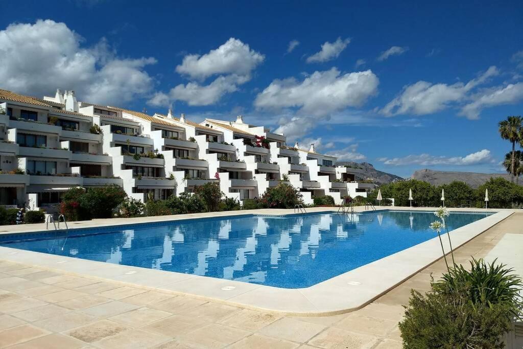 Beachfront Apt! Ac - Pool - Parking Apartment Altea Ngoại thất bức ảnh